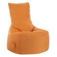 thumbnail image 1 of Gouchee Home Swing Brava Orange Bean Bag Chair – Water-Repellent Fabric with Polystyrene Bead Filling, Suitable for Adults and Teens, Lightweight & Portable Seating for Bedroom, Dorm or Living Room, 1 of 8