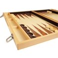 thumbnail image 3 of 18 Wood Backgammon Set - Olive Wood - Attache Case, 3 of 5