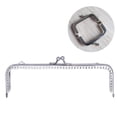 thumbnail image 2 of Milisten 6.5cm Square Surface Iron Purse Frame Decorative Silver Beads Kiss Clasp Lock Handbag Making Accessories for Bag Making DIY Craft Handmade, 2 of 6