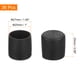 thumbnail image 2 of Uxcell 36Pcs Tapas de patas de silla, 25mm (1 pulgada) Tapas de PVC no marcadoras, Protectores de piso para patas de silla antideslizantes, Negro, 2 of 6