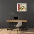 thumbnail image 3 of Nan 18x15 White Modern Wood Framed Museum Art Print Titled - Cyclisme I, 3 of 4