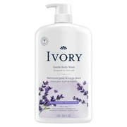 Ivory Mild Gentle Body Wash, Lavender Scent, for All Skin Types, 35 fl oz