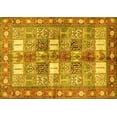 thumbnail image 1 of Ahgly Company Indoor Rectangle Persian Yellow Traditional Area Rugs, 3' x 5', 1 of 4