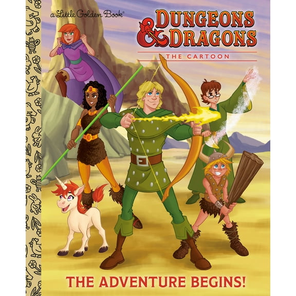 Pre-Owned The Adventure Begins! (Dungeons & Dragons) (Hardcover) 0593569369 9780593569368