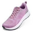 thumbnail image 1 of Zapatillas ROABES con puntera ancha para mujer, color morado, 1 of 9