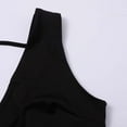 thumbnail image 5 of Baberdicy Cocktail Dress Women's Vest Hair Tie Dress Waist Slimming Sleeveless Feather Skirt Cocktail Dresses for Women 2024 Black Mardi Gras, 5 of 8
