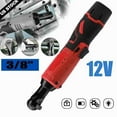 thumbnail image 2 of Asotony Cordless Ratchet Wrench Set, 3/8 inch 12V Electric Ratchet Wrench Power Ratchet Tool Kit With 2 Battery, 2 of 9