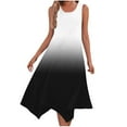 thumbnail image 2 of Neewe Robe Longue Maxi d'Été Classique Sans Manches à Bretelles, Ample, Décontractée, Dégradée pour Femmes 2026, 2 of 8