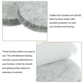 thumbnail image 3 of Furniture Sliders, Round Self Adhesive Felt Furniture Pads, Floor Protectors for Furniture Feet Hardwood Floors 1" 36Pcs, 3 of 6