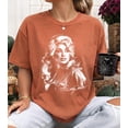thumbnail image 5 of Country Music Legend Graphic Tee Vintage Country Music Legend Portrait Vintage Style Graphic Shirt Oversized Band T-shirt, 5 of 9