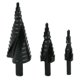 thumbnail image 1 of Juego de Brocas Escalonadas HSS de 3 Piezas, Herramientas de Corte en , , Negro, 4-32 Mm Macarena Broca escalonada de cobalto 3pcs, 1 of 8