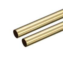 Uxcell 8mm OD 0.2mm Wall Thickness 250mm Length Brass Round Tube 2 Pack