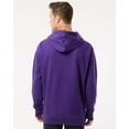 thumbnail image 3 of Independent Trading SS4500 Midweight Hooded Pullover Sweatshirt-Purple-LG, 3 of 5