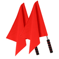 thumbnail image 1 of FUTUREORYY 2Ud Flag Hand Held Para Árbitro Uso Deportivo Y Señalización Precisa, 1 of 8