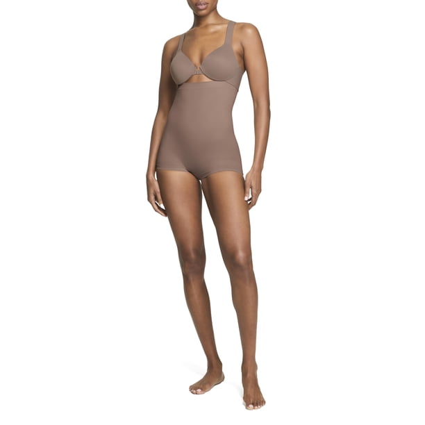 Pantalón corto de cintura alta para niño SPANX ASSETS Café Au Lait Large