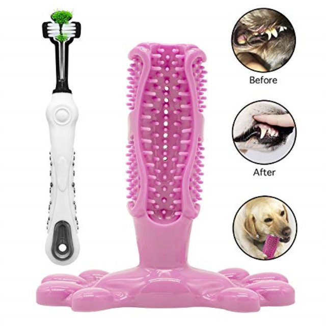 takebest dog chew toothbrush safe, natural, nontoxic and long