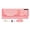 Baby Pink, variant on Wireless Keyboard and Mouse Combo, Retro Round Keycaps, Full Size with Detachable Wrist Rest, 2.4G for PC Mac Windows, Dark Green