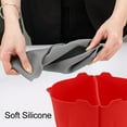 thumbnail image 4 of 2Pcs Slow Cooker Divider Liner, Silicone Cook Pot for Home Restaurant Protects Bottom Extends Lifespan Cook 2 Dishes in 1 Pot, 4 of 7