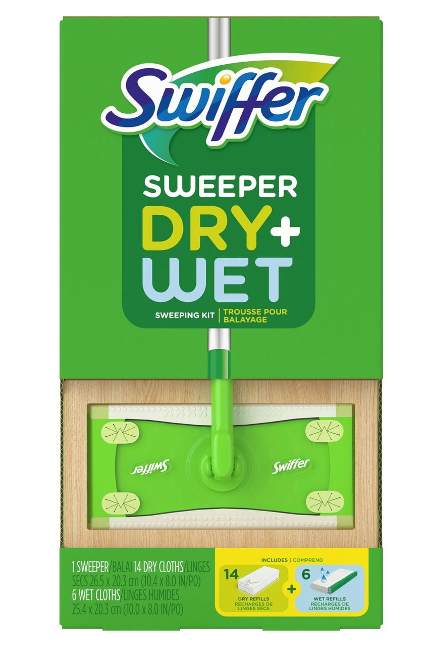Swiffer Sweeper Dry and Wet Sweeping Kit
