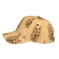 thumbnail image 5 of Xecao German Shepherd Dog for Baseball Cap: Unisex, crafted from classic polyester twill fabric, featuring a soft unconstructed design, 5 of 9