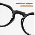 thumbnail image 4 of Shiratori Blue Light Blocking Glasses Rice nail irregular polygonFrame for Men, 4 of 6