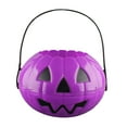 thumbnail image 4 of Halloween Candy Bucket Trick or Treat Pail Spacious Classic Pumpkin Design for Children Boys Girls Party Favors, 4 of 9