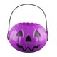 thumbnail image 4 of Cubo de dulces de Halloween, cubo de dulces, cubo de calabaza ligero y reutilizable Púrpura, 4 of 9