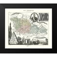 thumbnail image 2 of Migeon 17x15 Black Modern Framed Museum Art Print Titled - Moselle Region France - Migeon 1869, 2 of 5