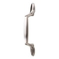 thumbnail image 5 of Mainstays 3" (76mm) Center-to-Center Footed Cabinet Pull, Satin Nickel, 6 Pack, 5 of 5