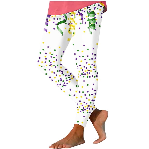 Pantalones de Yoga de Cintura Alta Corazón de las Mujeres Imprimido Pantalones de Yoga Largos con Tela Elástica, Correr Y Entrenamiento Medias para el Gimnasio, Pantalones Sueltos Casuales para el Us
