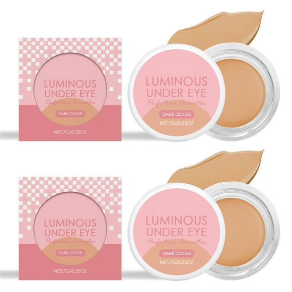 Xihbxyly Crema Iluminadora para Ojeras, Corrector de Color, Resistente Al Agua, Hidratante, para Ojeras, 7 G