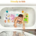 thumbnail image 2 of Secopad Kids Bath Mat for Tub Non Slip, 40 X 16 Inch Large Cartoon Anti Slip Toddler Baby Bath Mat, 2 of 5