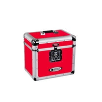 Odyssey Vintage Series Hot Rod Red 12" Vinyl Records or LP Case, Holds 70 PCS