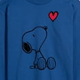 thumbnail image 3 of Peanuts - Valentine's Peanuts Snoopy Heart - Men's Long Sleeve T-Shirt, 3 of 6