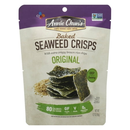 crisps annie chun seaweed oz original