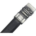 thumbnail image 5 of Marshal Men's Genuine Leather Ratchet Dress Belt With Automatic Buckle Black Buckle3, 32", 5 of 9