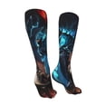 thumbnail image 3 of Solo Leveling Womens Knee High Socks Casual Long Stockings 20 Inches Tube Socks Boot Midcalf Stocking, 3 of 8