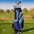 thumbnail image 4 of Costway Bolsa de Golf con Trípode Bolsa de Palos de Golf con 6 Divisores 7 Bolsillos Paragüero Ligera Portátil con Correa para el Hombro, 4 of 9