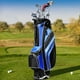 thumbnail image 4 of Costway Bolsa de Golf con Trípode Bolsa de Palos de Golf con 6 Divisores 7 Bolsillos Paragüero Ligera Portátil con Correa para el Hombro, 4 of 9
