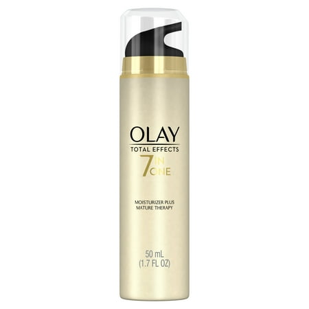Olay Total Effects 7-in-One Face Moisturizer Mature Therapy Treatment, 1.7 fl oz