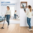 thumbnail image 5 of Corded Vacuum Cleaner for Home, Hard Floor Stick Vacuum with 23Ft Long Cord, Powerful Suction Lightweight Vacuum for Hardwood Floors, 5 of 6