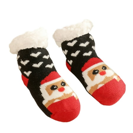 

Lacyie Autumn Winter Babies Fluffy Sleep Floor Cozy Socks
