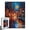 City Night View Wooden Irregular Shape Puzzle - Standard Version, variant on Mindful Zen-City Wood Puzzle for Adults, Complex Irregular Night-Sky Jigsaw with Hidden Urban Fragments for Deep Relaxation, High-Performance Mental Vitality Gift