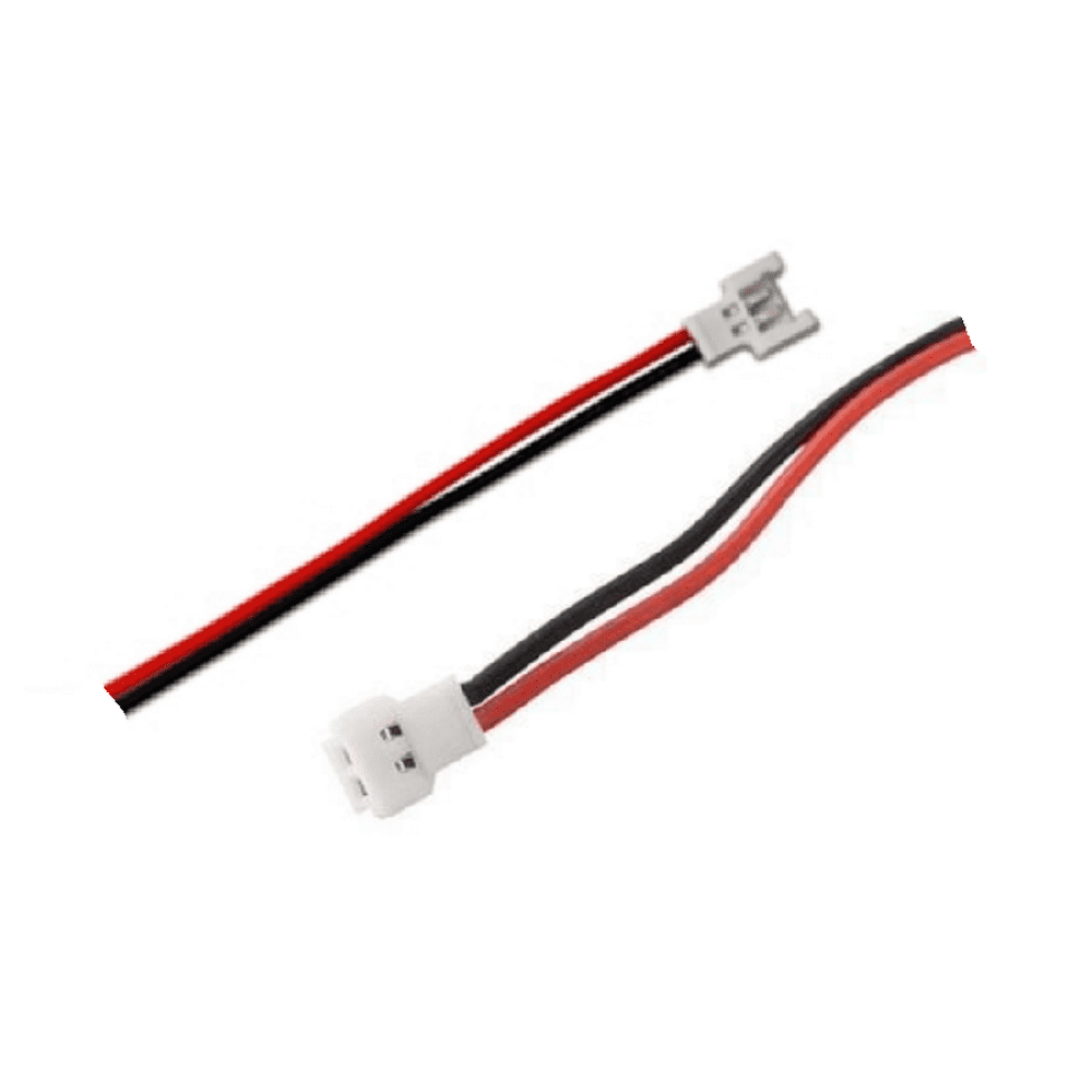 HobbyFlip 1S 3.7V 2Pin Ultra Durable Battery Cable Lead Plug Set Molex 2.0 2Pin Compatible with