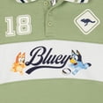 thumbnail image 4 of Bluey Bingo Polo Shirt Jogger Pants Outfit Set Colorblock Toddler to Big Kid, 4 of 5