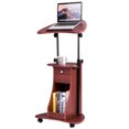 thumbnail image 1 of Costway Bureau Inclinable Réglable en Hauteur de 32 Pouces à 46 Pouces Support pour Ordinateur Portable, 1 of 10