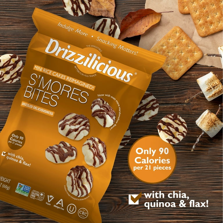 Drizzilicious Smores Bites 2.125oz 6pk