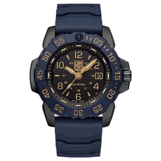 Luminox Original Navy Seal CARBONOX Black Rubber Strap Black Dial