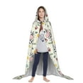 thumbnail image 3 of Honeii Cute Cow Print Poncho Cape, Cloak Coat, Snuggly Hooded Wearable Blanket, Hooded Cape For Teenagers,Halloween Costumes-Large, 3 of 7