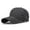 Dark Gray, variant on Men Adjustable Snapback Baseball Cap Vented Performance Laser Cut Mesh Hat Dark Gray One Size